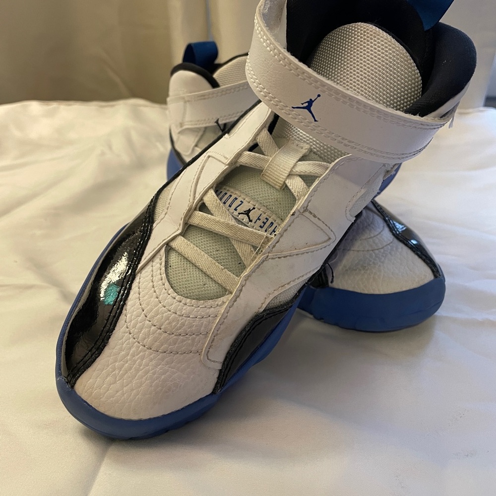Jordan Kids Shoes White and Blue